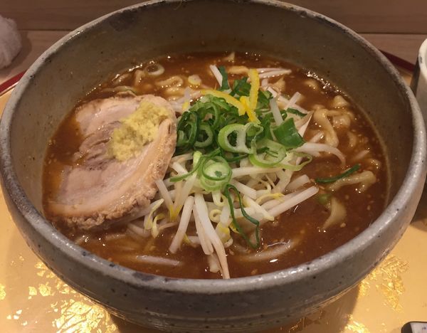 「炙り濃厚味噌ラーメン」@麺屋 音 別邸の写真