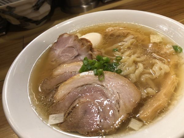 「特級中華そば（醤油）1050円」@土浦麺処 龍乃舞の写真