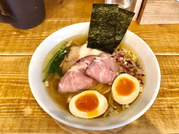 「特製塩ラーメン」@いえろうの写真