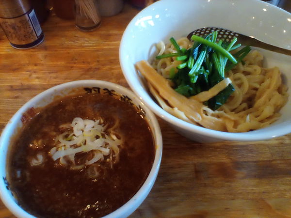 「辛つけ麺」@麺屋 庄太 六浦本店の写真
