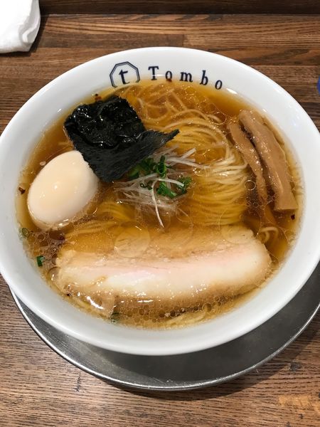 「味玉醤油の旨味ソバ 970円」@Tomboの写真