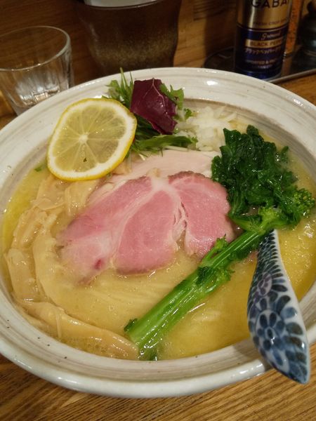 「鶏白湯そば880円大盛100円」@中華そば きなりの写真