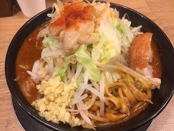 「【限定】冬のどて味噌ラーメン(並盛)¥780」@ジャンクガレッジ 大宮駅前店の写真