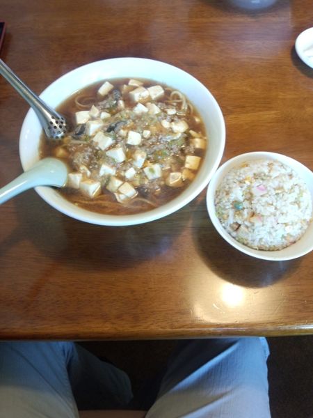 「マーボーらーめん」@中国料理 牡丹園の写真