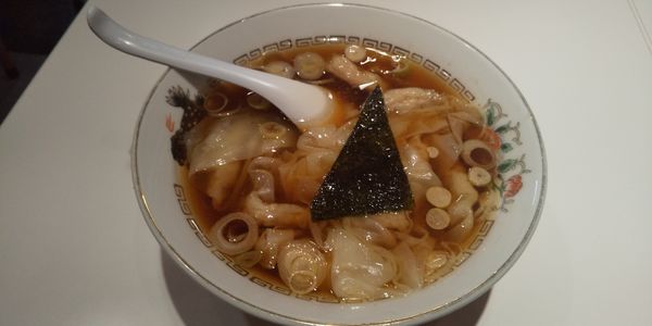 「ワンタンスープ」@春木屋 吉祥寺店の写真