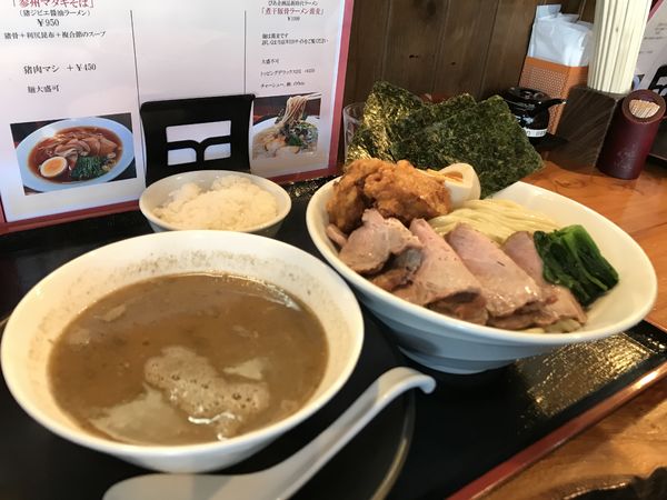 「濃厚煮干つけ麺」@麺創 なな家の写真