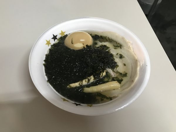 「のど黒とシジミの黄金中華そば」@名古屋ラーメンまつり2020の写真