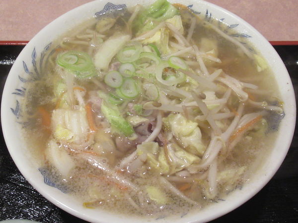 「タンメン（740円）」@そば処 はつねの写真