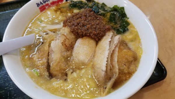 「肉揚げタンタンメン」@みんなのテンホウ 松本並柳店の写真