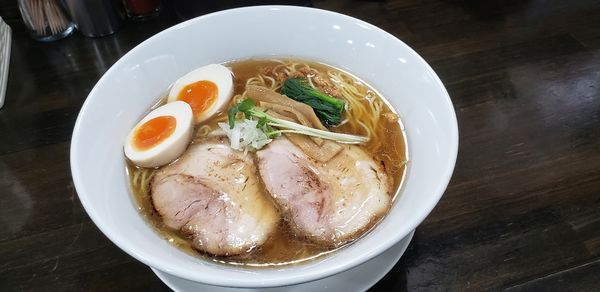 「味玉醤油　チャーシュー丼」@ラーメン晃煇の写真