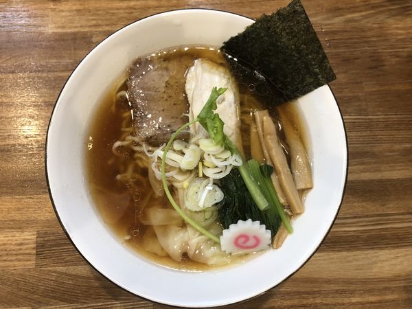 「わんたん中華Soba」@中華そば金ちゃん BEYONDの写真