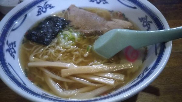 「支那そば」@支那そば ポッポ 本店の写真