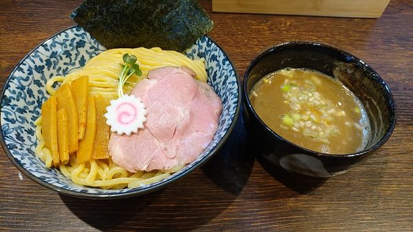 「濃厚鶏豚魚介つけめん(中盛)」@麺処はなぶさの写真