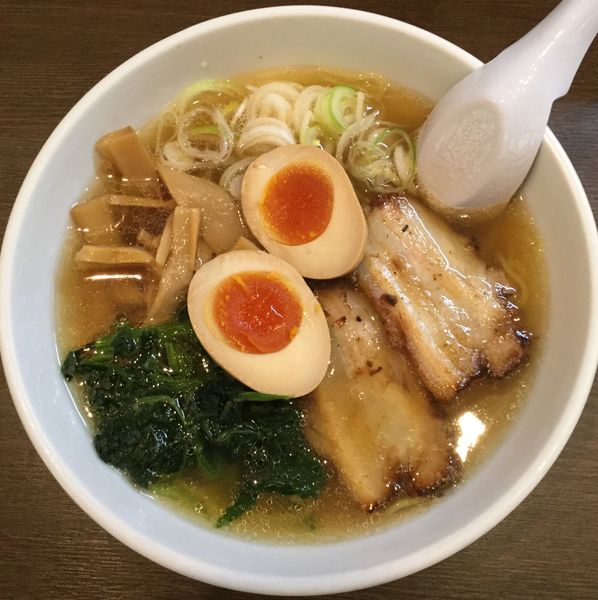 「味玉塩中華そば 820円」@中華そば いちやの写真