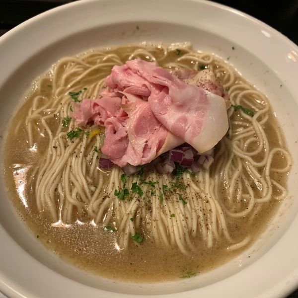 「キッパーヘリングそば」@灰汁中華 丿貫 福富町本店の写真