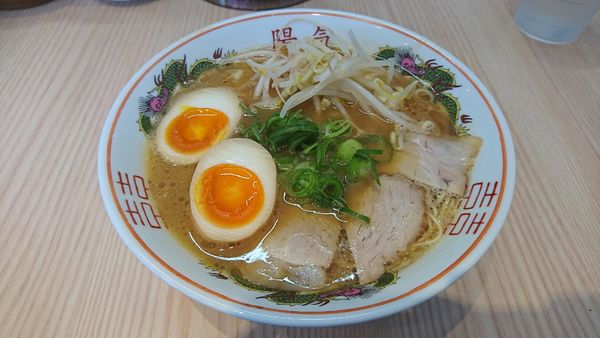 「中華そば 味付たまご」@中華そば 陽気 広島駅前店の写真