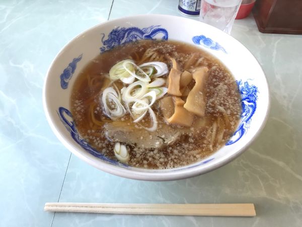 「紫醤油　手打こってり」@醤油家おゝ田の写真