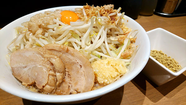 「【夜】汁なし並+カレー」@トランキーロ！の写真