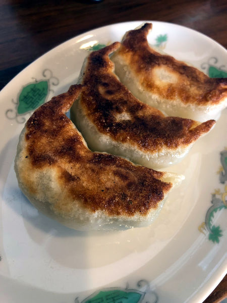 「3個餃子　320円（税抜）」@ラーメン雅の写真