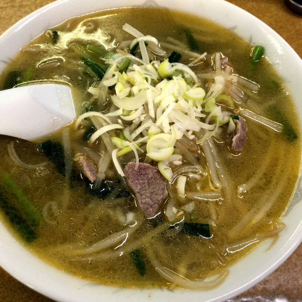 「もやしラーメン　650円」@やまや食堂の写真