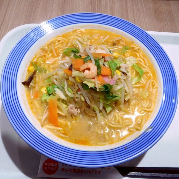 「ピリカラちゃんぽん（税別 650円）」@リンガーハット ココリア多摩センター店の写真