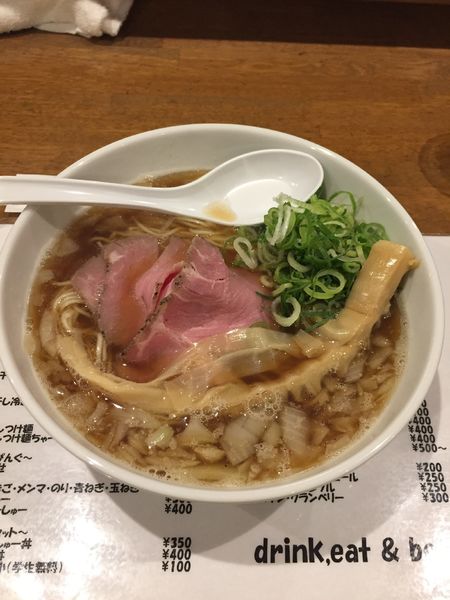「‪鯛煮干しらー麺 清湯 黒‬」@麺屋Dining NANASHIの写真