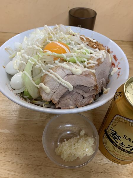 「小　汁無し」@ラーメン 登良治郎の写真
