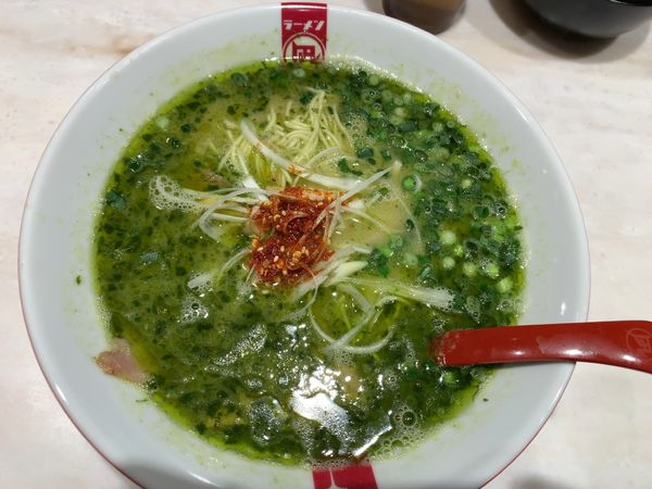 「ラーメン翠（みどり）830円」@ラーメン凪 BUTAO（豚王） 神田店の写真