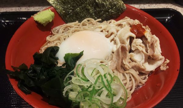 「冷やし肉富士（そば）」@名代 富士そば 神楽坂店の写真