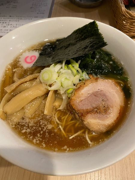 「ラーメン+メンマ+ほうれん草」@麺＆cafe Coi.Coi.の写真