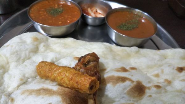 「タンドリーセット（マトン、キーマ）」@バーワルチーの写真