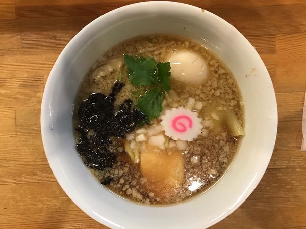 「味玉煮干そば」@中華そば ムタヒロ 大阪福島店の写真