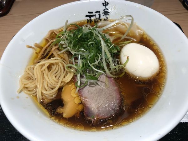 「中華そば贅の盛り1120円」@極上中華そば 福味 東京駅KITTE店の写真