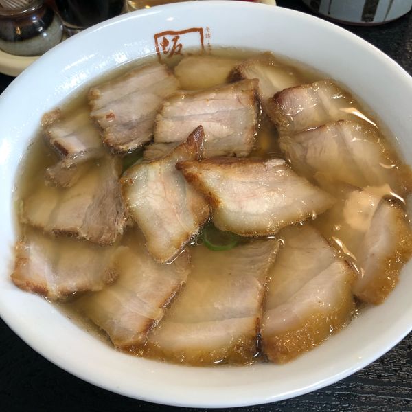 「チャーシューメン」@喜多方ラーメン 坂内 更埴店の写真