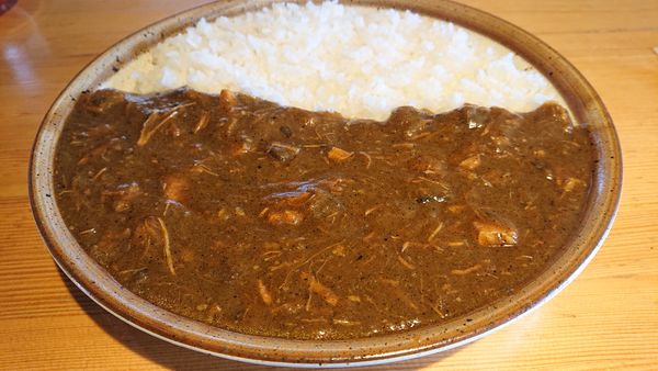 「ポークカレー　８００円」@佐久間カレー 柏総本店の写真