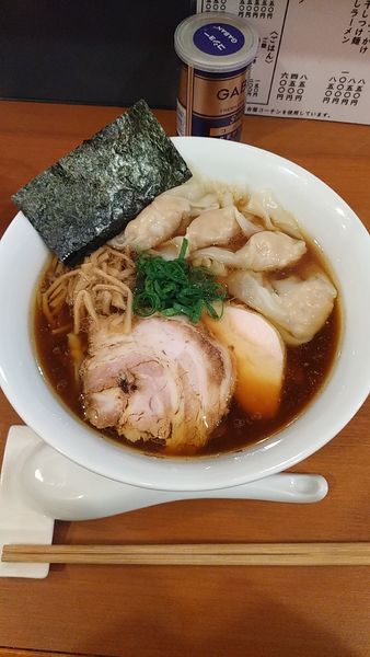 「ﾜﾝﾀﾝﾗｰﾒﾝ(醤油)」@自家製手もみ麺 鈴ノ木の写真