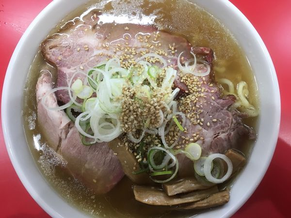 「塩チャーシューメン 1050円」@麺来亭の写真