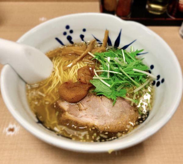 「梅しおらーめん（固め￥850）」@与ろゐ屋の写真