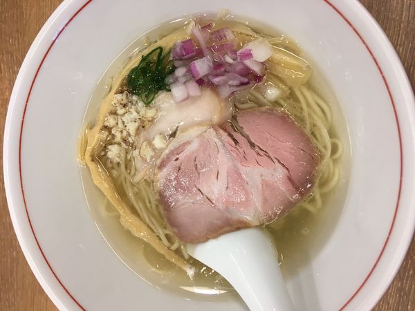 「鯛らぁ麺」@麺処 琥珀の写真