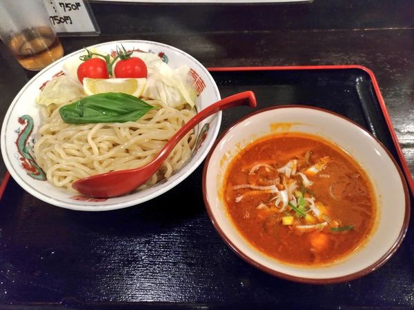 「要予約限定 海老味噌トマトつけ麺」@ラーメンLabソウハチヤの写真