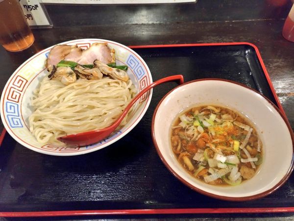 「要予約限定 牡蠣となめこのつけ麺」@ラーメンLabソウハチヤの写真
