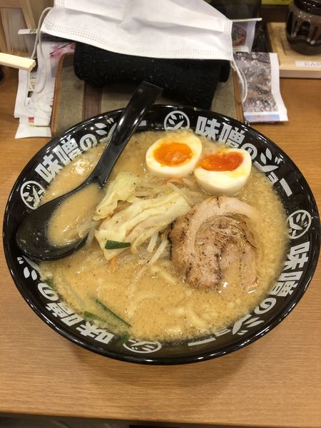 「味噌ラーメン」@味噌のジョー 牛久店の写真
