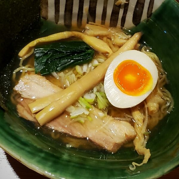 「かぐやラーメン（醤油）８００円」@麺屋 かぐやの写真
