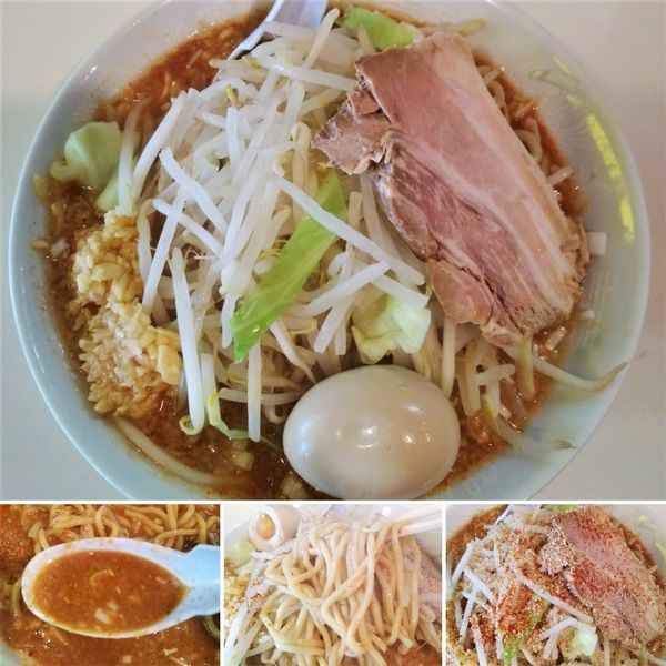 「味噌旨辛ラーメン(2/5/6)  780円」@麺家ぶんすけの写真