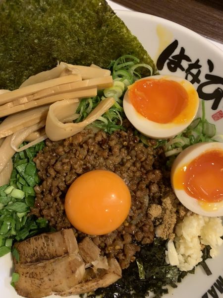 「台湾まぜそばＤＸ」@麺屋 はなび 高畑本店の写真