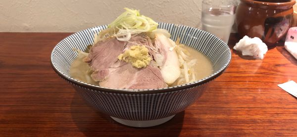 「味噌 + 大盛 + 野菜」@灼味噌らーめん 八堂八の写真