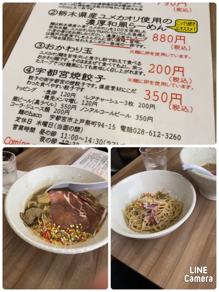 「濃厚和風らーめん」@麺のhacoの写真