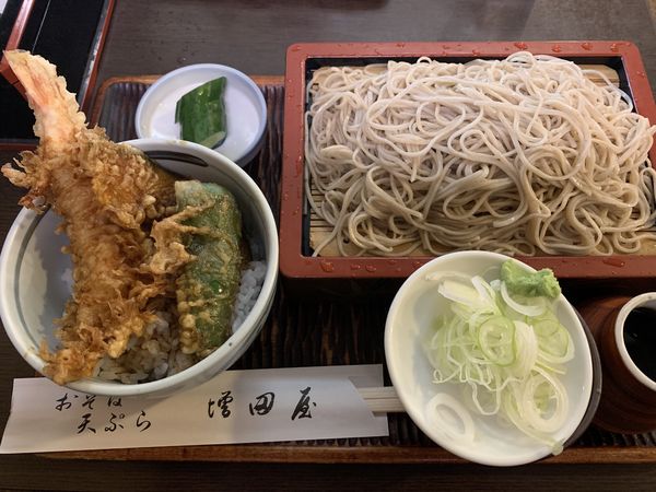 「もりセット 1150円」@そば増田屋の写真