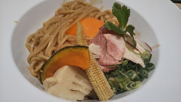 「まぜSoba（大盛無料）」@銀座 篝 Echika池袋店の写真