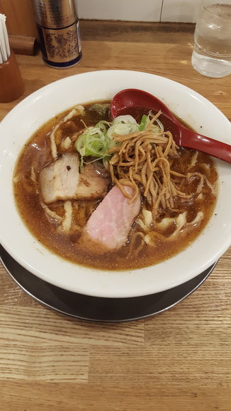 「喜多方らーめん 煮干し 1,100円」@麺や 七彩 八丁堀店の写真